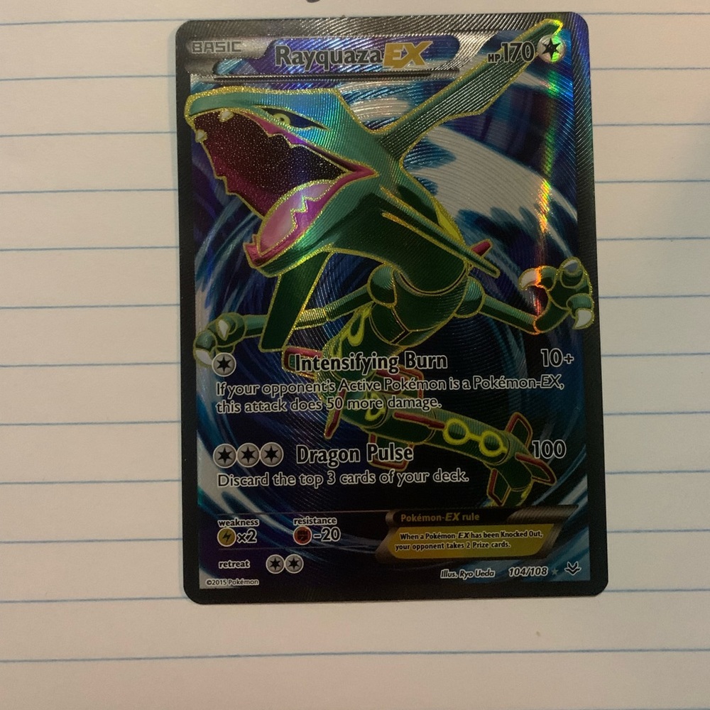 Rayquaza EX full art